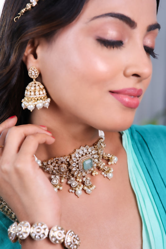 Aqua Mirror Glow Ensemble Set