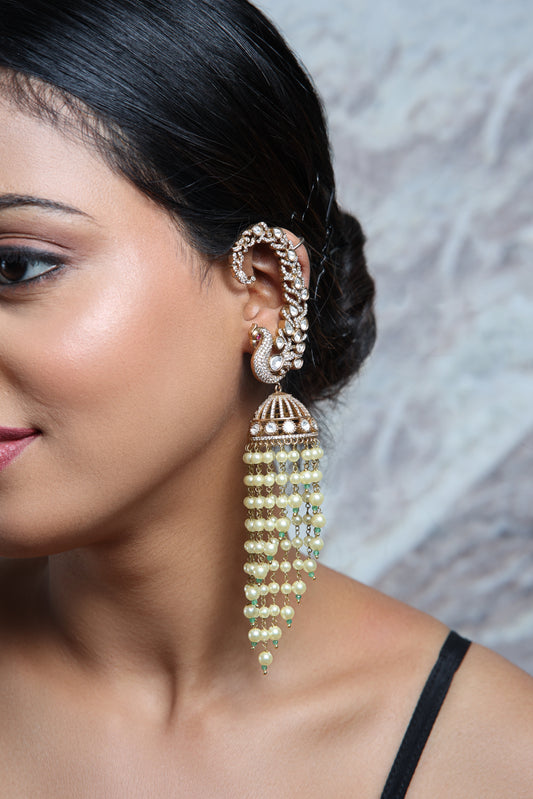 Regal Serpent Glow Ear Cuff