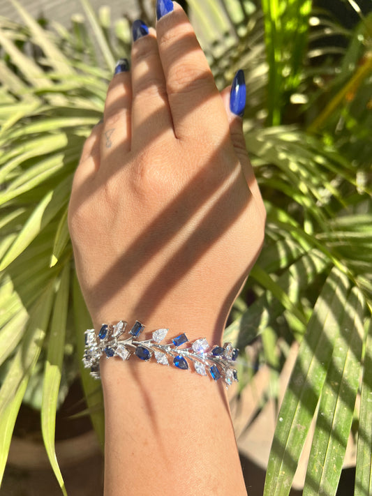 Azure Leaflet Bracelet