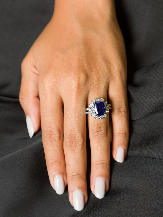 Azure Majesty Ring