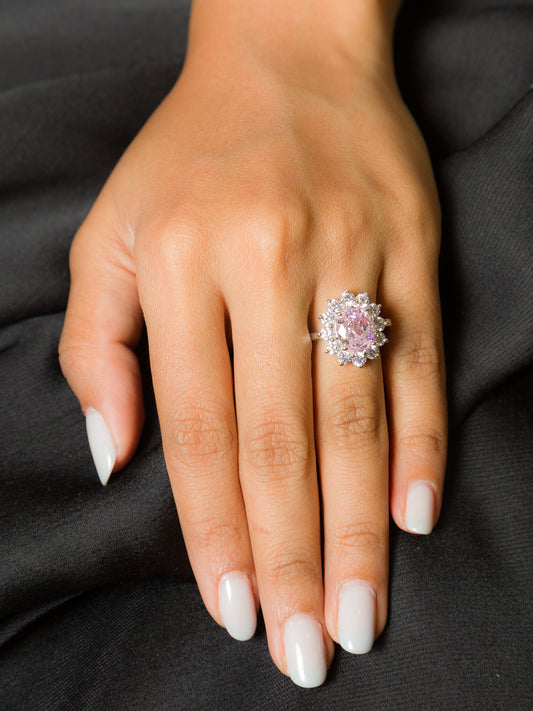 Blushing Aster Ring