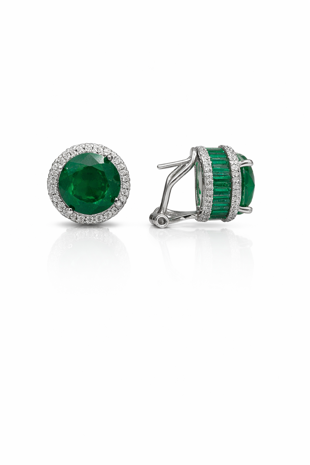 Elara Prism Halo Studs