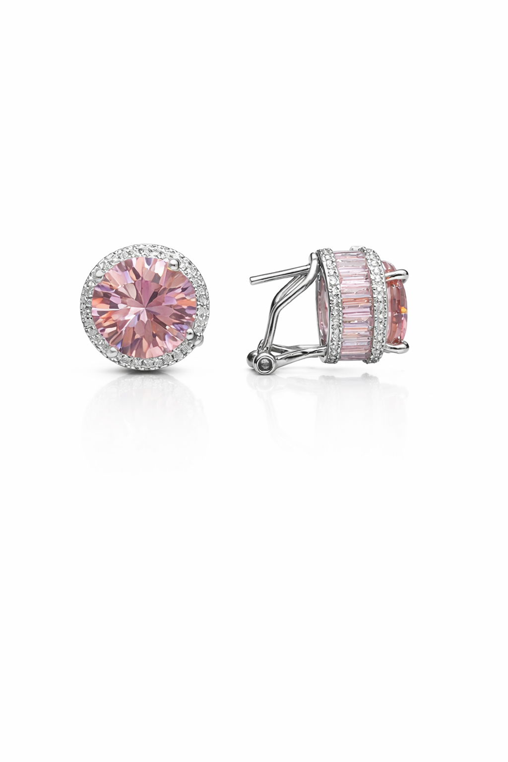 Elara Prism Halo Studs
