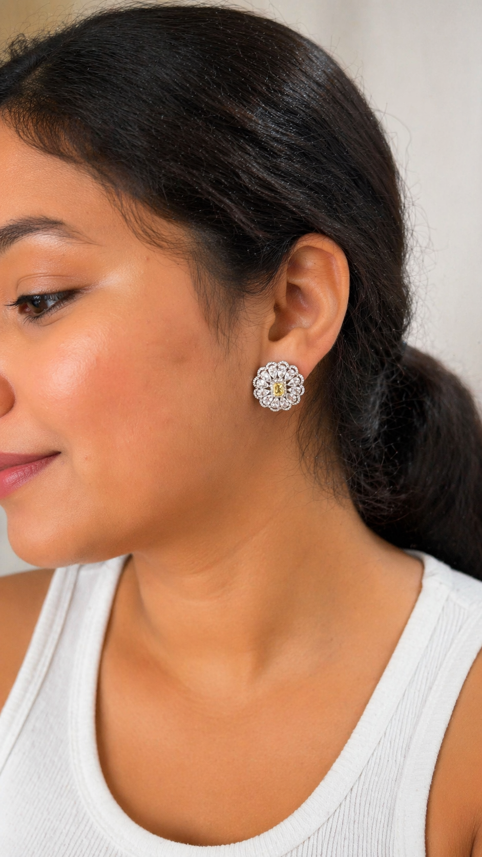 Raha Soleil Bloom Studs