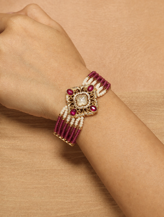 Crimson Heirloom Bracelet