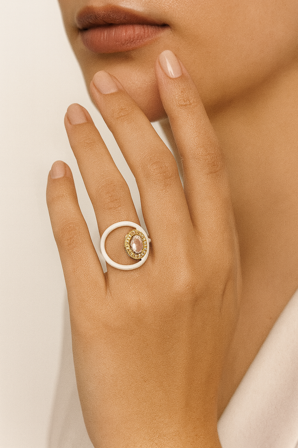 Lunar Halo Orbit Ring