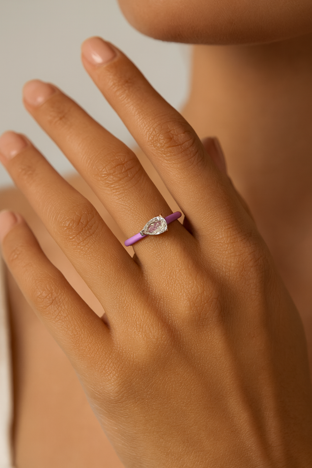 Lilac Gleam Ring