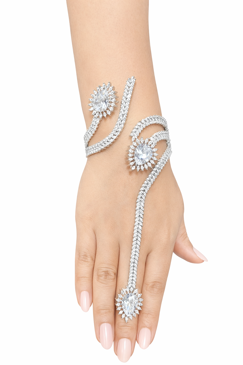 Sabrina Diamond Serpent Hand Harness