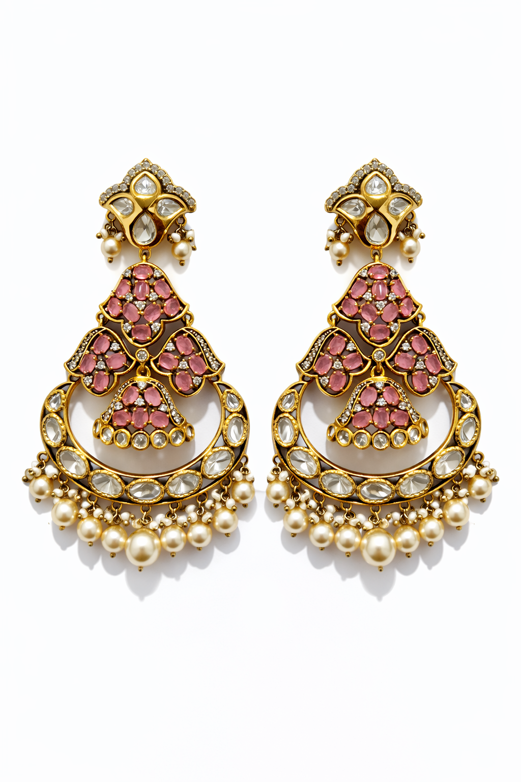 Barfi Noor Chandbali Earrings