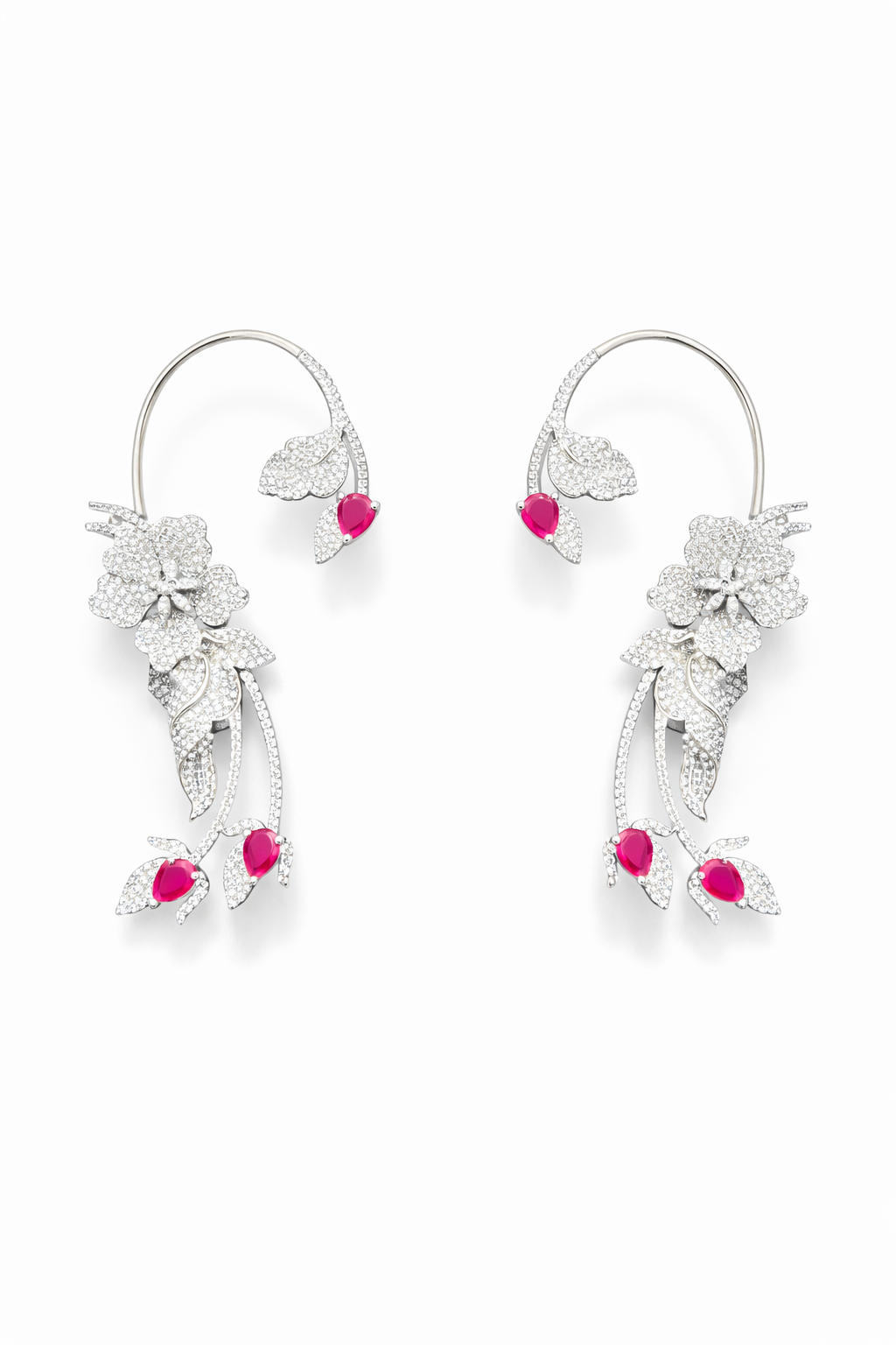 Ruhani Vrishti Diamond Ear Cuff