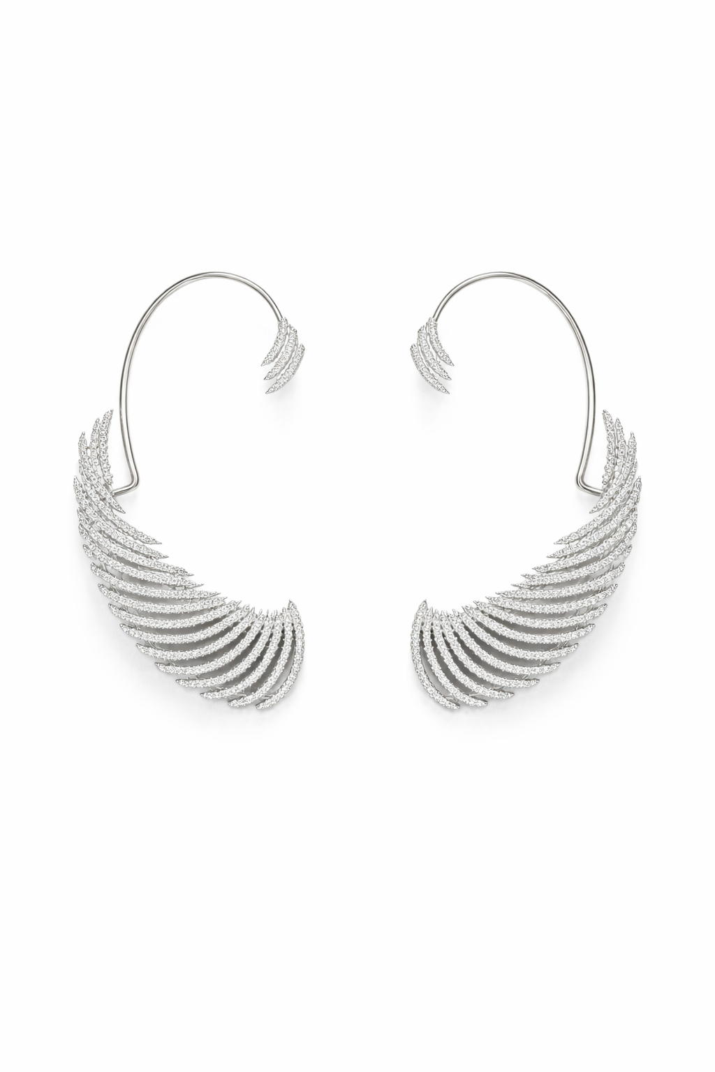 Sharika Aerial Diamond Ear Cuff