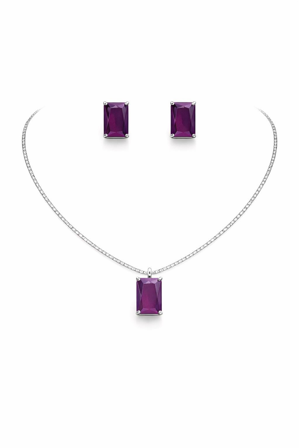 Saira Crystal Edge Set