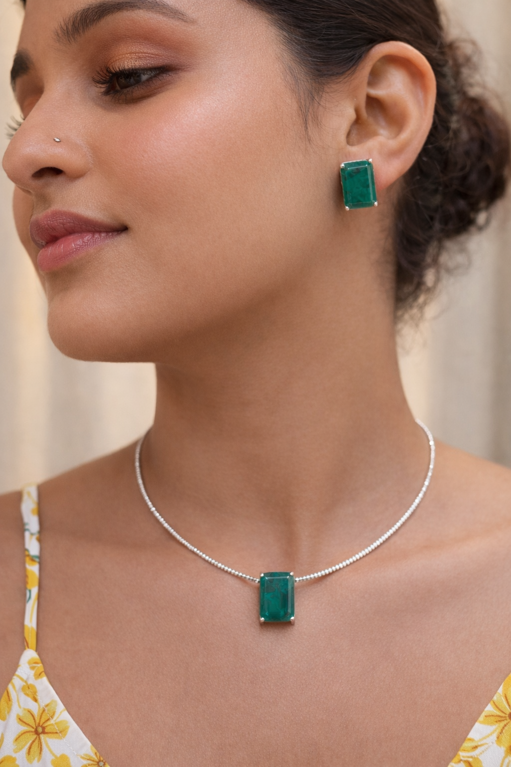 Saira Crystal Edge Set