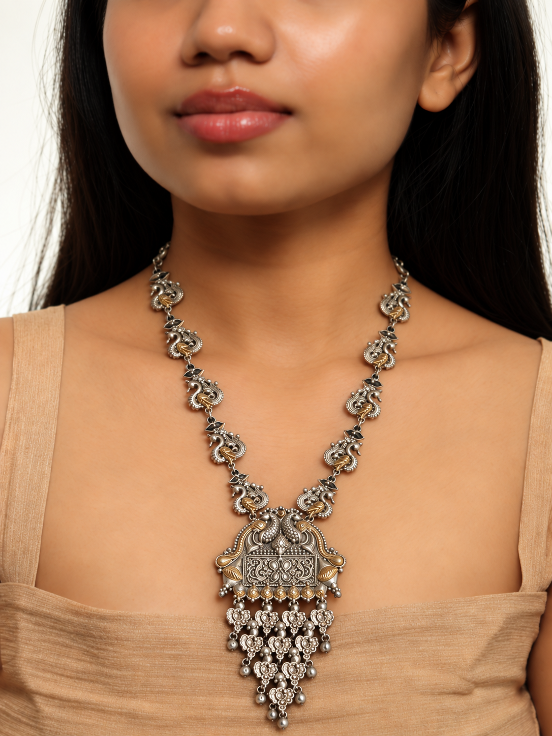 Morvika Heritage Silver Necklace Set