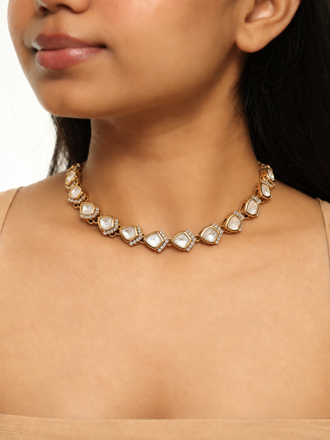 Aurelia Prism Kundan Choker Set