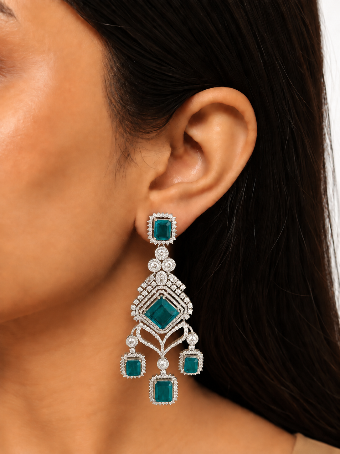 Elaria Verdant Majesty Earrings