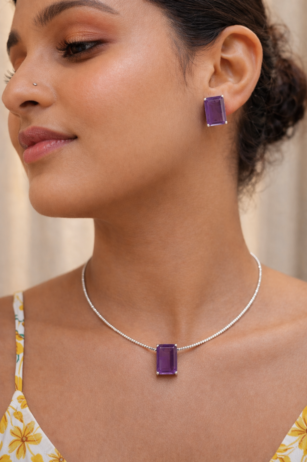 Saira Crystal Edge Set