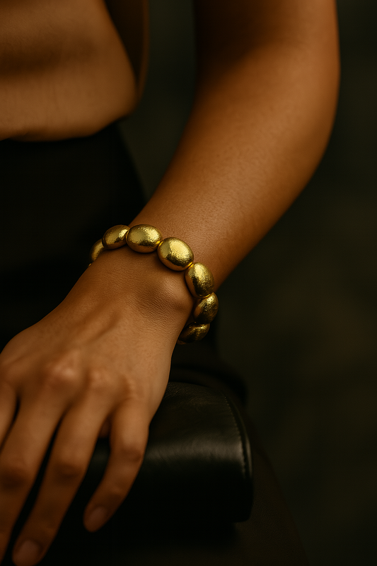Golden Pebble Luxe Bracelet
