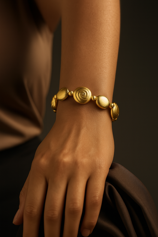 Golden Spiral Harmony Bracelet
