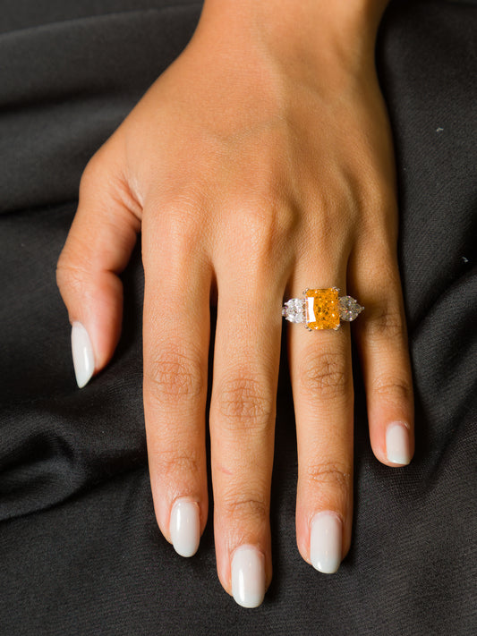 Citrine Royale Ring