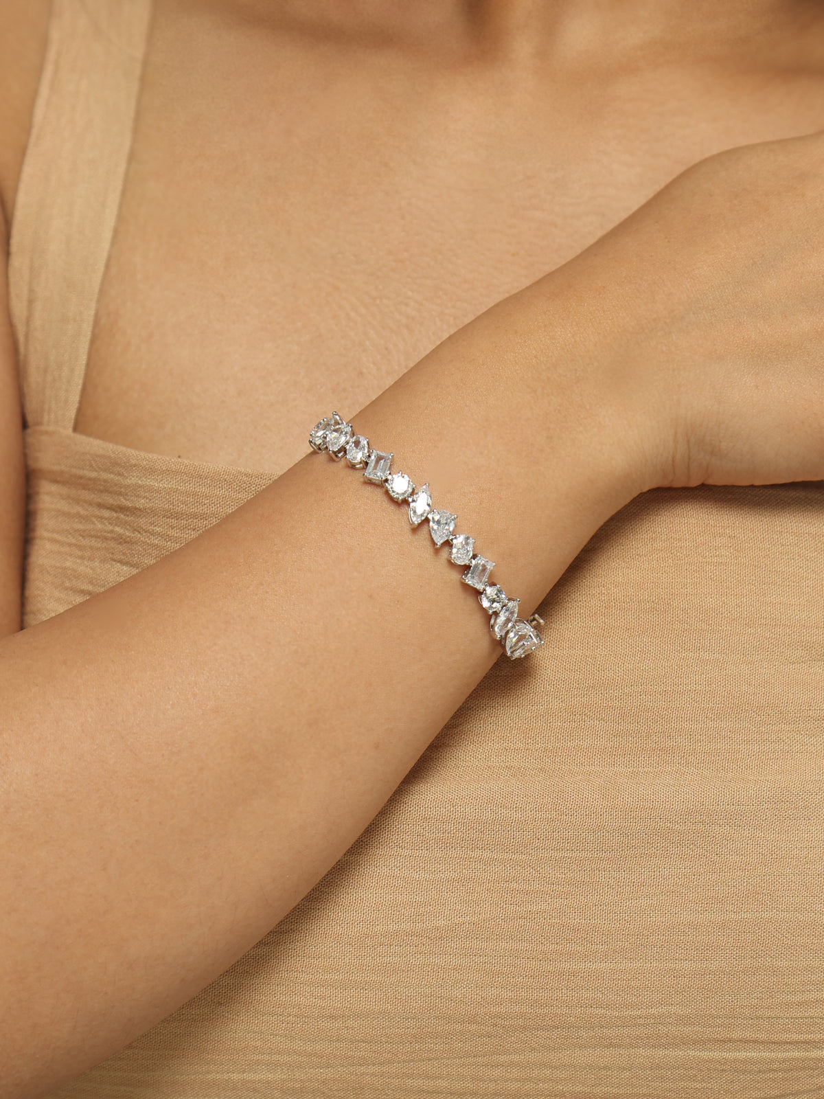 Virelle Crystal Flow Bracelet