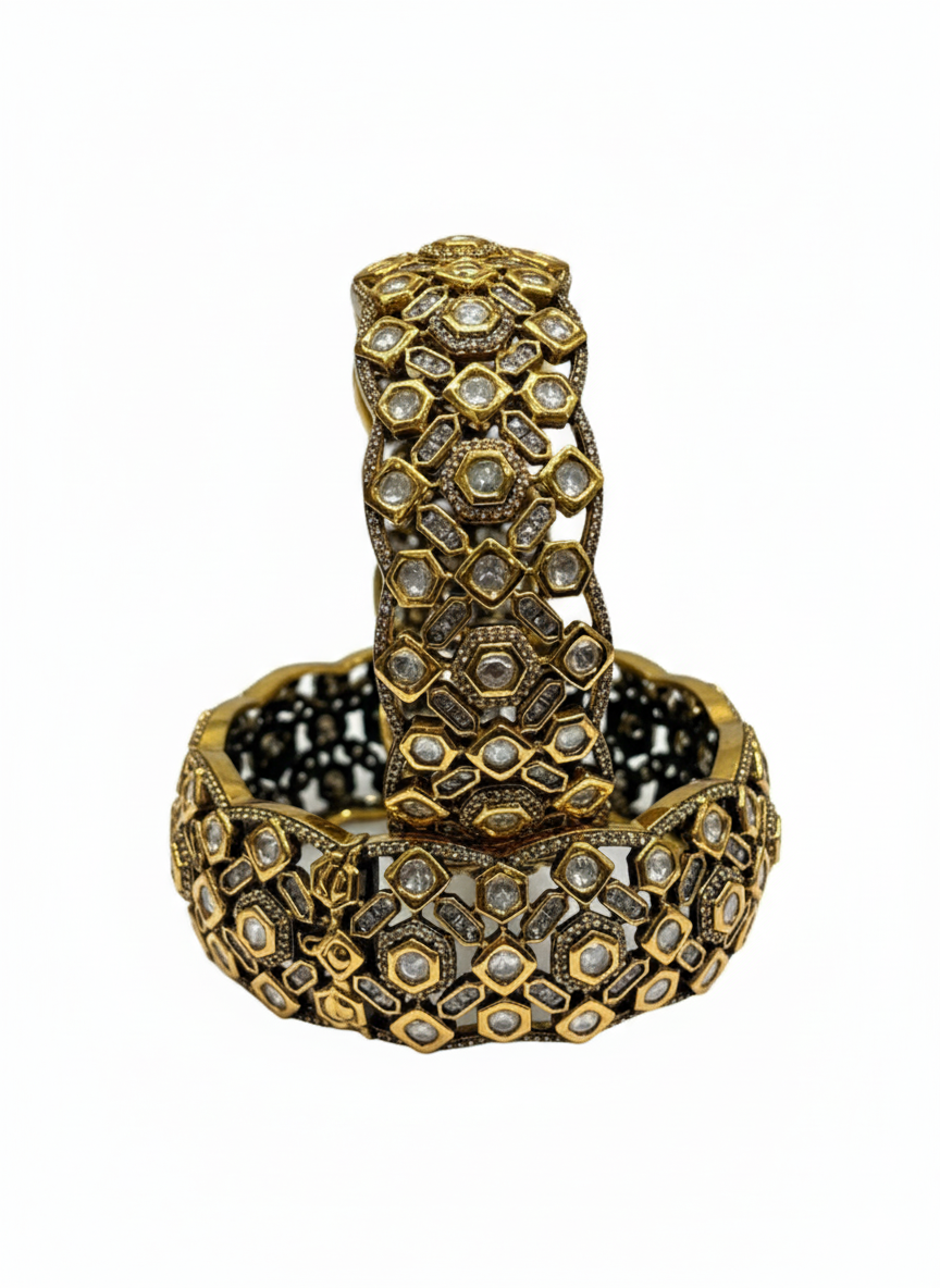 Royal Zaveri Kundan Kada