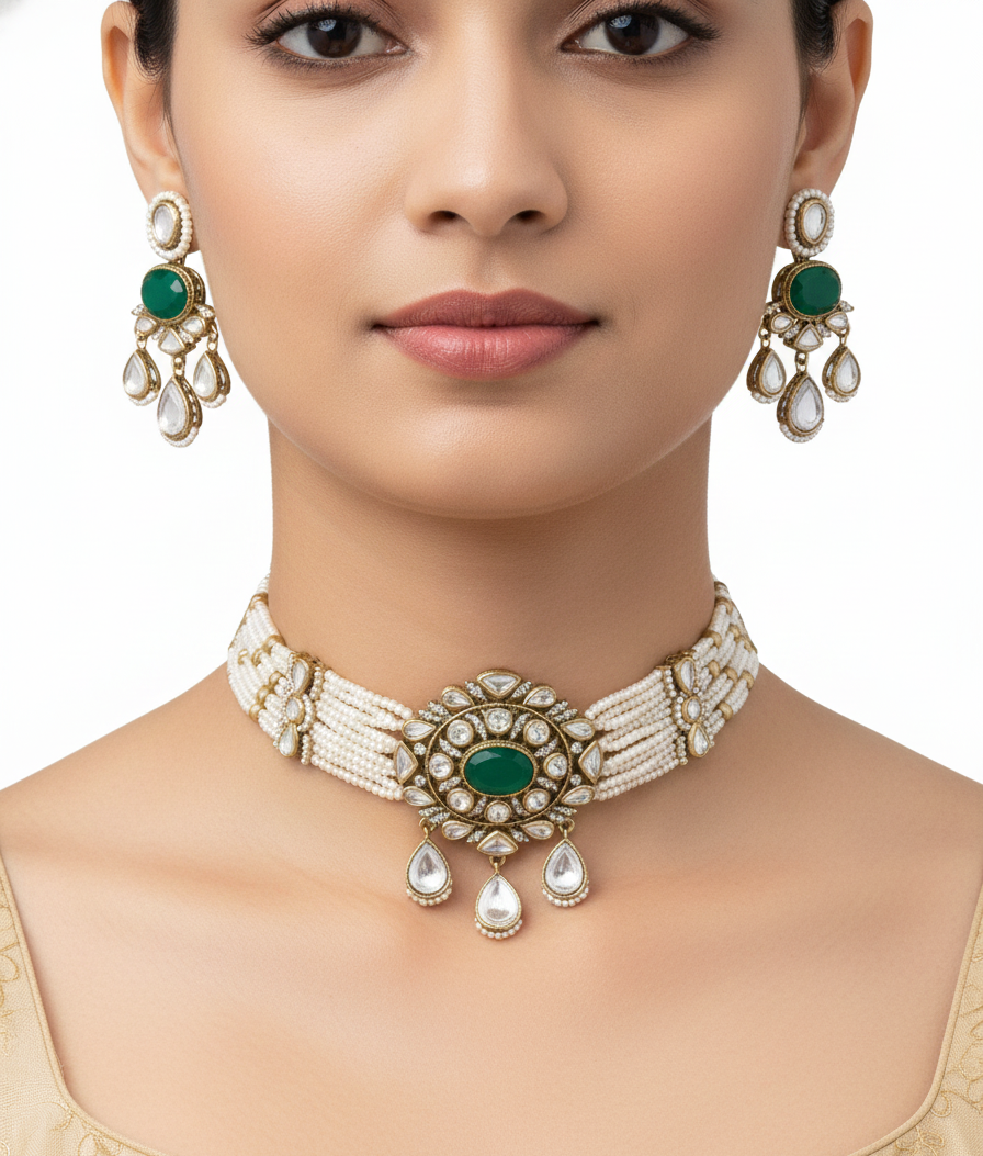 Emerald Celestia Pearl Royale Set