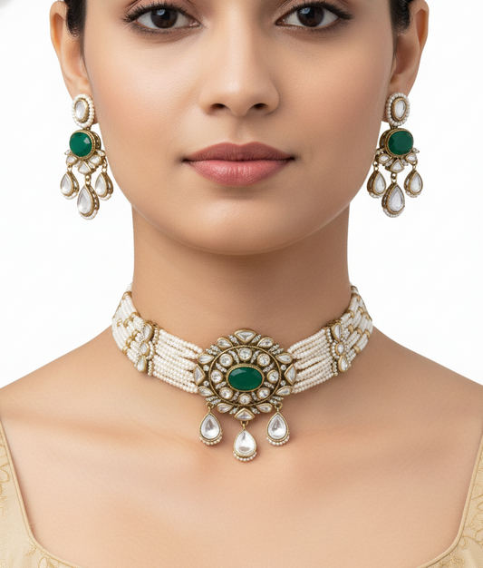 Emerald Celestia Pearl Royale Set