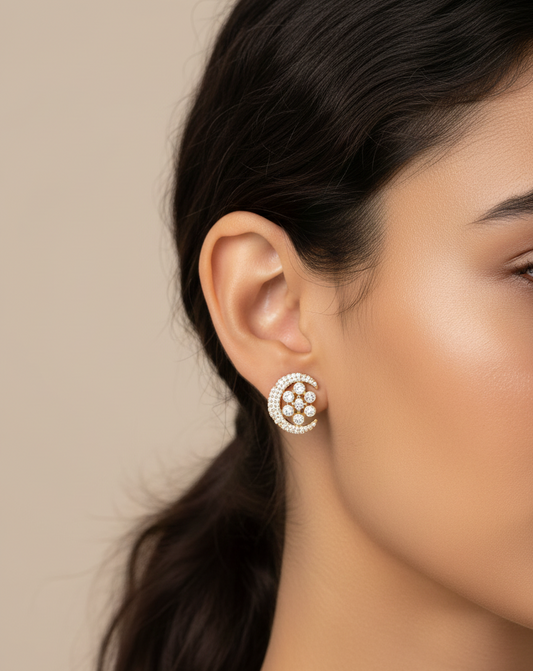 Lunar Aura Radiant Studs