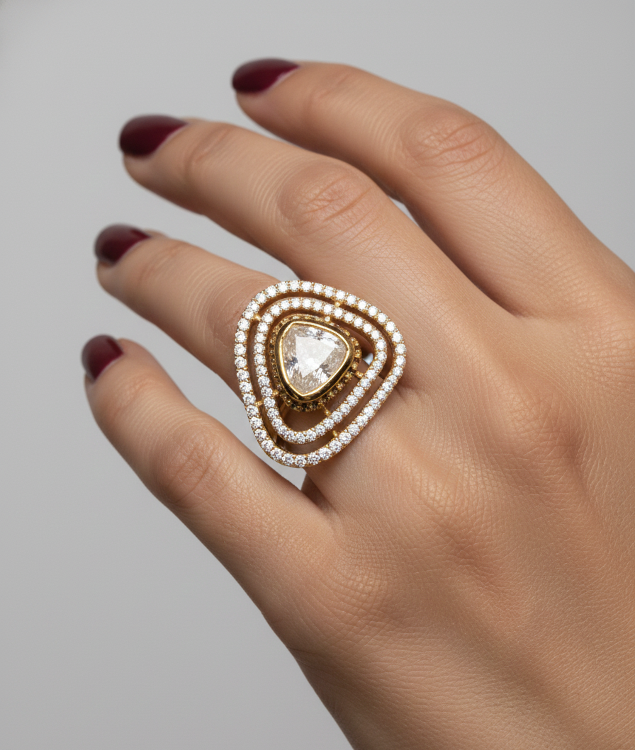 Celestial Trillium Radiance Ring