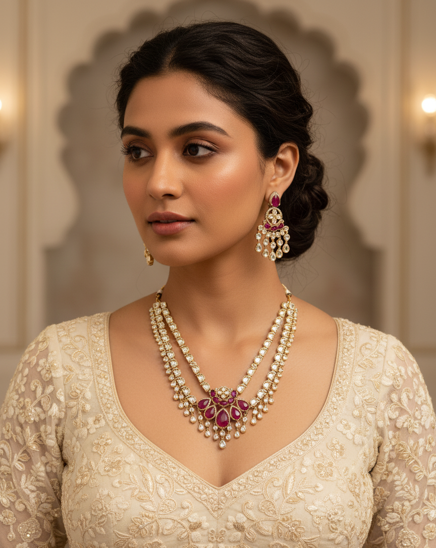 Jahanara Emerald Majesty Set