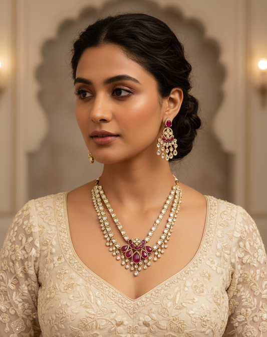 Jahanara Emerald Majesty Set