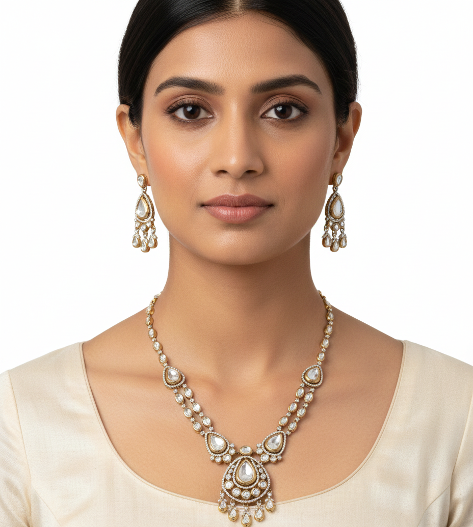 Eternal Sheen Kundan Royale Set