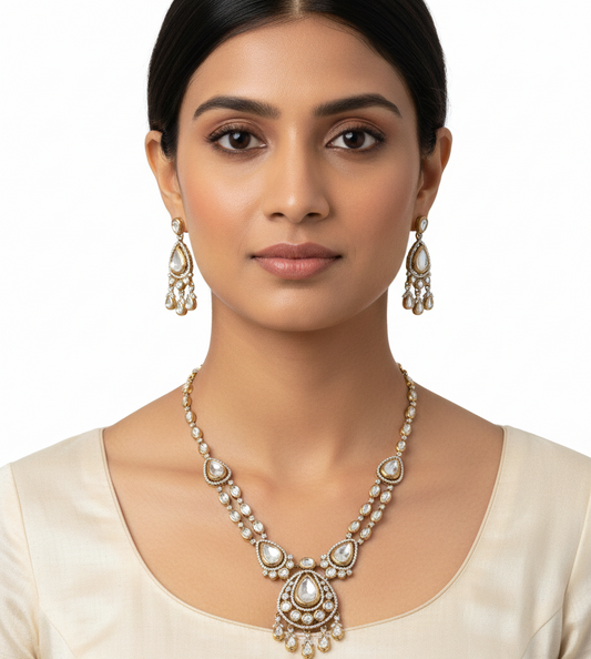 Eternal Sheen Kundan Royale Set