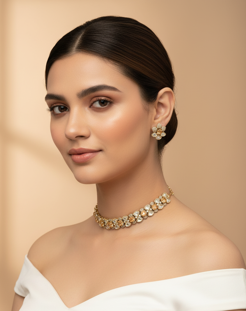 Aurelia Bloom Choker Set