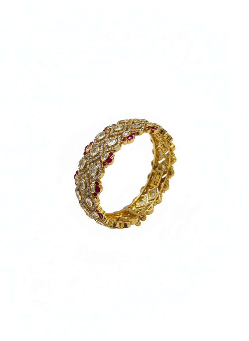 Regal Ruby Polki Kada