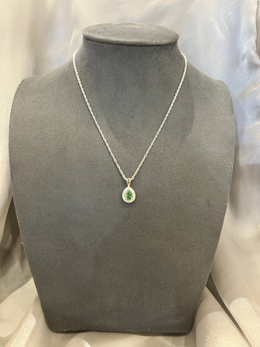 Olive Royal Bloom Pendant