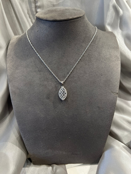 Twilight Marquise Diamond Pendant