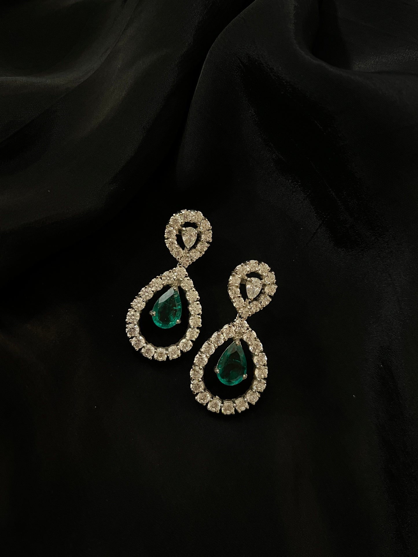 Emerald Embrace Earrings