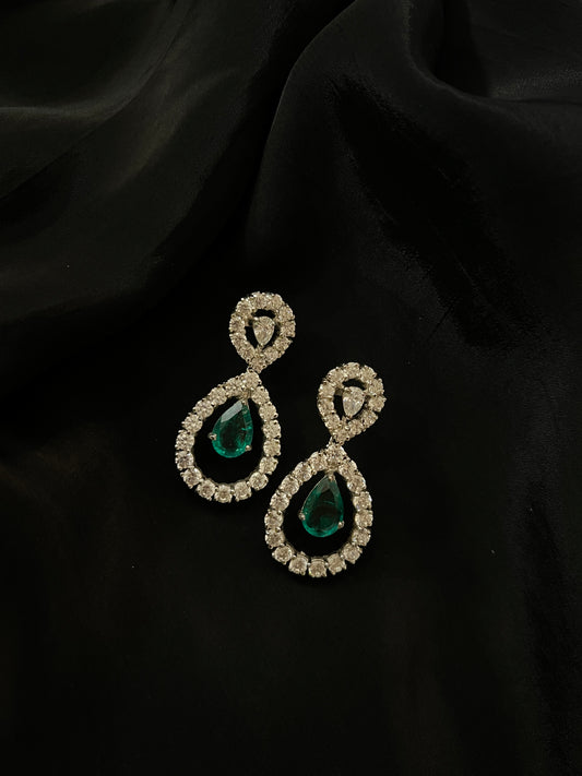 Emerald Embrace Earrings