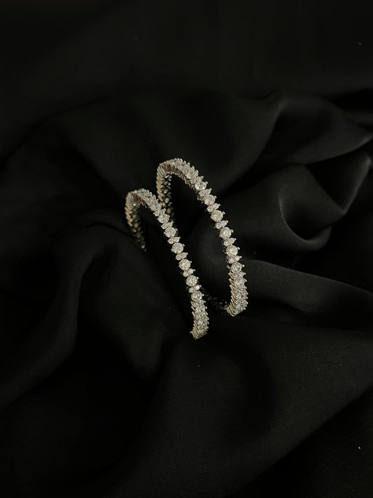 Diamond Enchant Grid Bangles