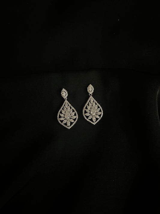 Celestial Lotus Frame Earrings