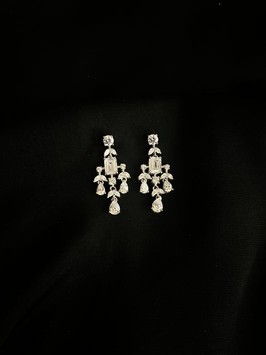 Crystal Chandelier Bloom Earrings