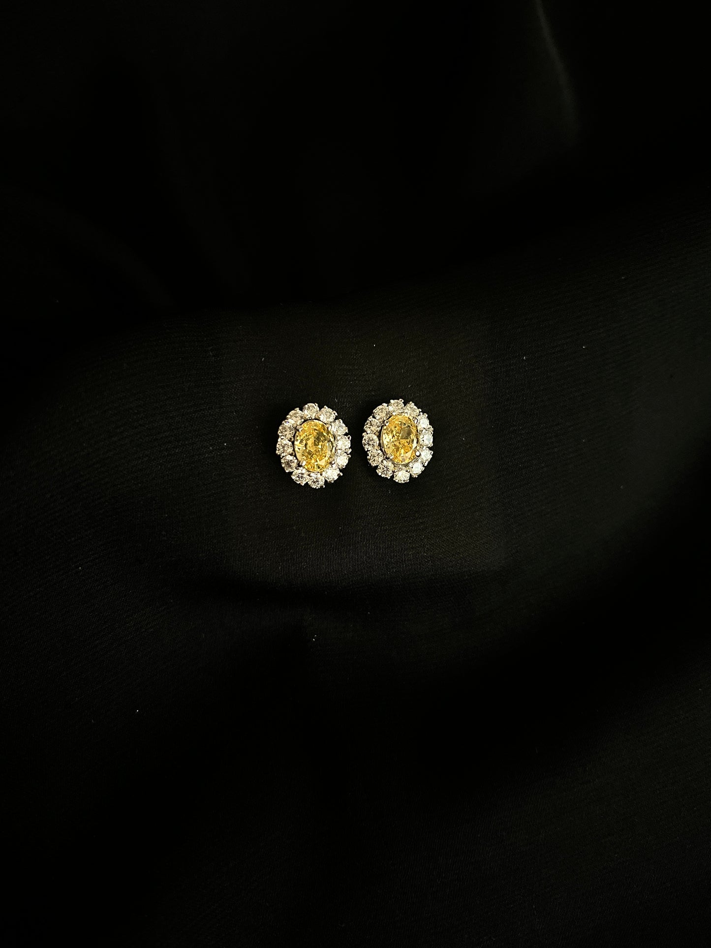 Golden Marigold Bloom Studs