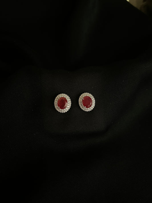 Cherry Glint Earrings