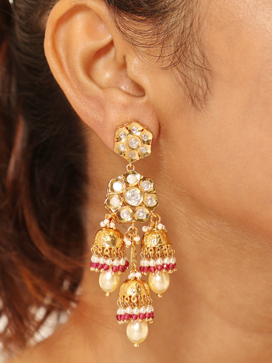 Sabaa Long Danglers Earrings