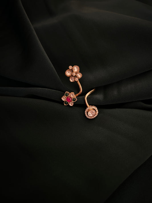Bhavika Kundan Rings