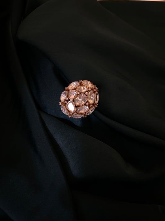 Vidhatri Kundan Rings