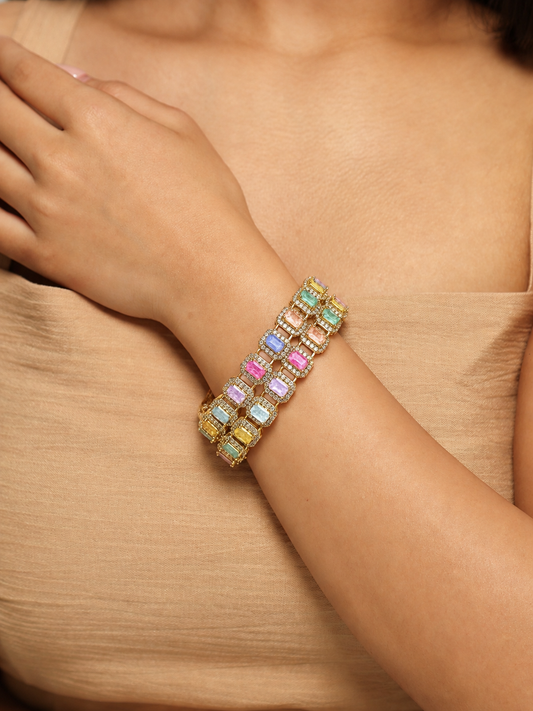 Pastel Prism Link Bracelet