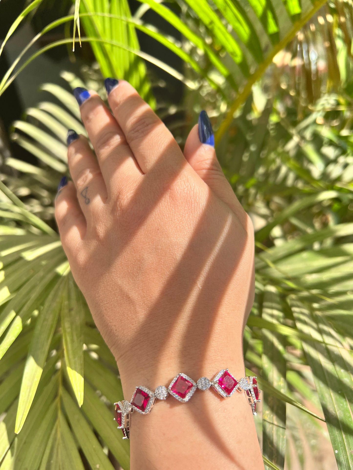 Ruby Mirage Diamond Bracelets